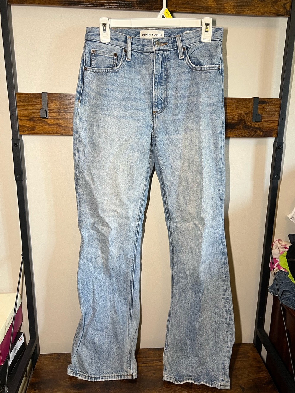 Aritzia Light Blue Wide Leg Jeans